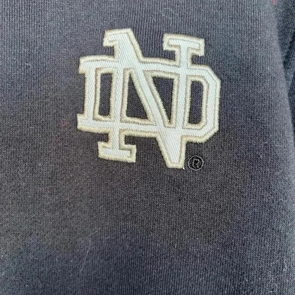 Men's Black Notre Dame Fighting Irish OHT Military Full-Zip Jacket Sz M - Picture 3 of 8